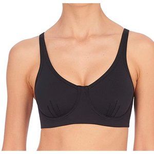 Natori Performance Sports Bra Underwire Black 38D